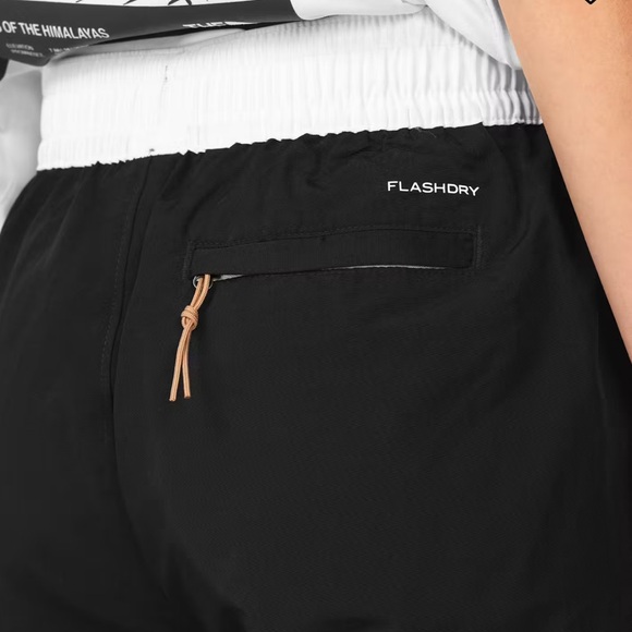 The North Face Women’s Nylon Easy Pants Black and White Color Block - Picture 10 of 16